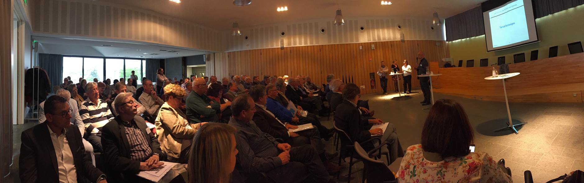 Rencontre à la Communauté de communes du Pays de la Zorn à Hochfelden le 29/04/2019 (Crédit photo : Pascal Boehm / ATIP)